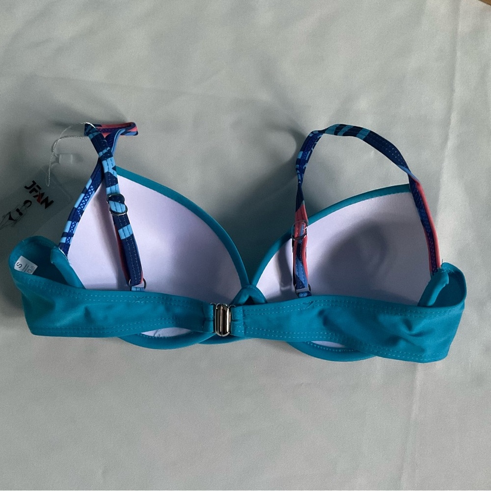 JFAN Women's Swimsuit Blue Set of Two Piece Size S - Picture 6 of 8